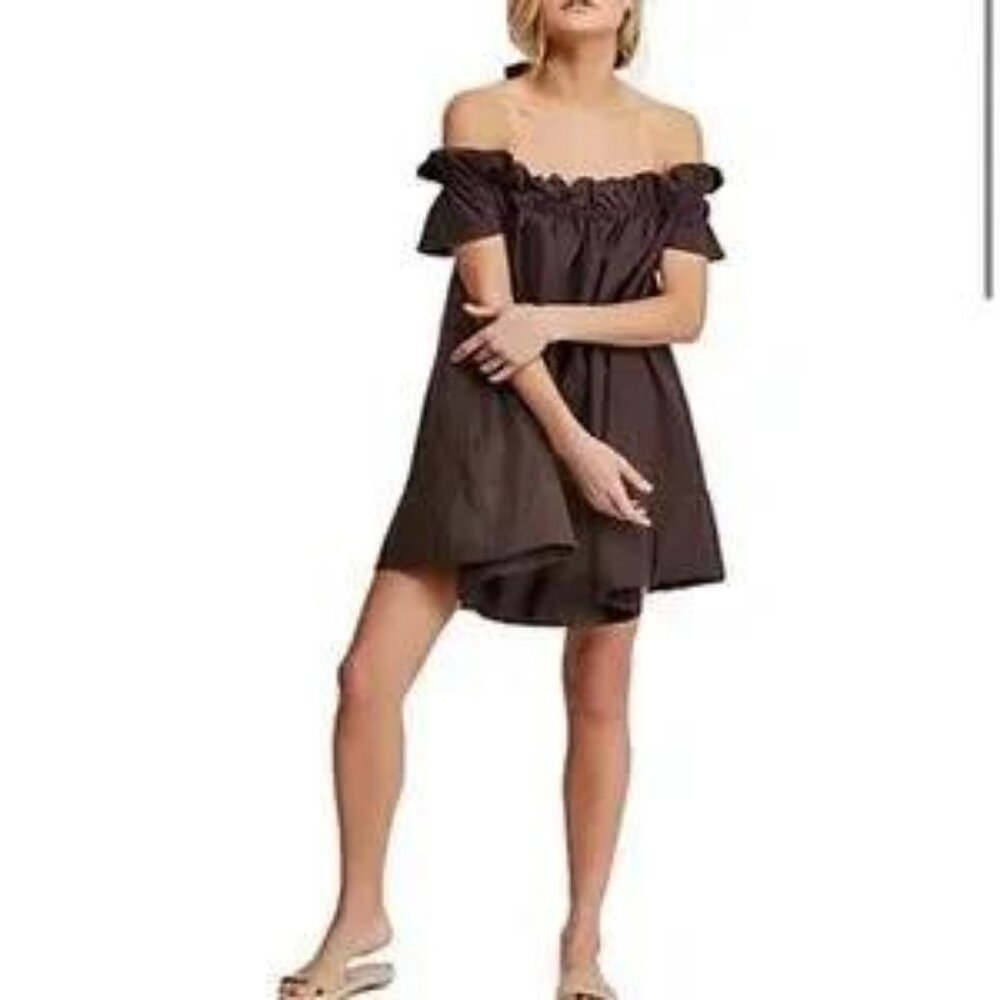 NWT Free People Sophia Off the Shoulder dress, size Med